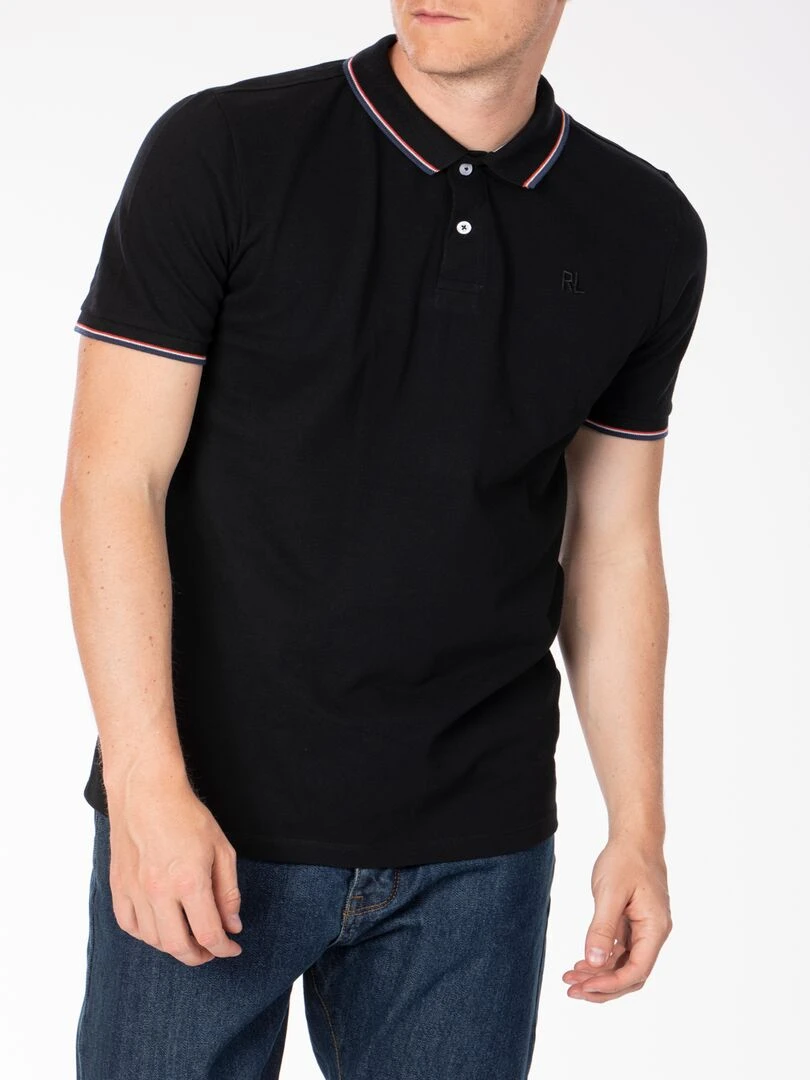 Polo classique coton piqué ASH 'Rica Lewis' Noir