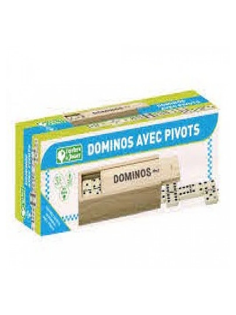 Domino Avec Pivots En Coffret Bois N/A