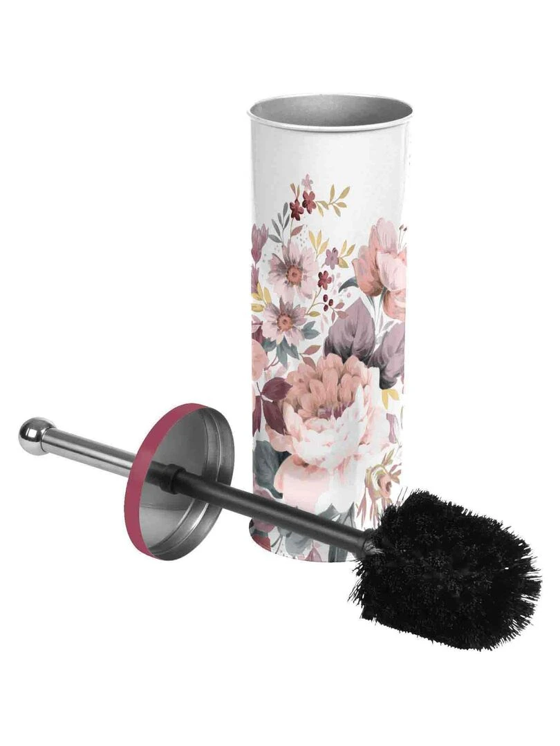 Brosse de toilette Fleurs jayana Blanc