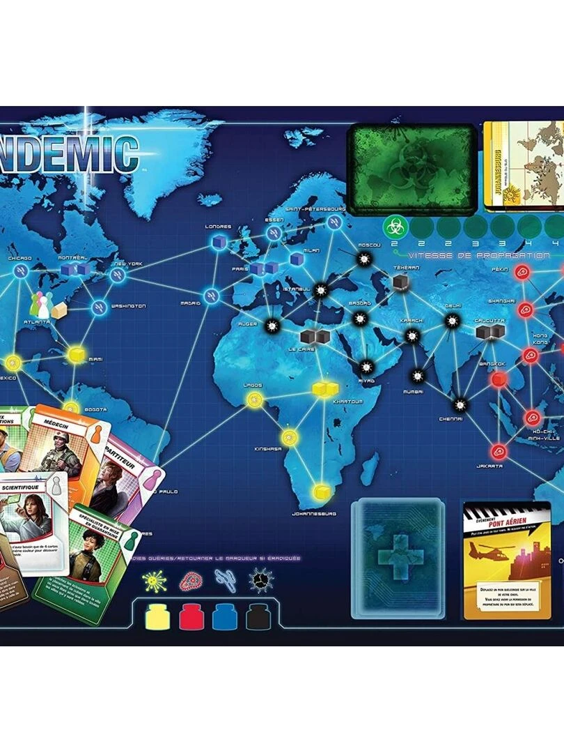 Jeu de société famille Pandemic   N/A