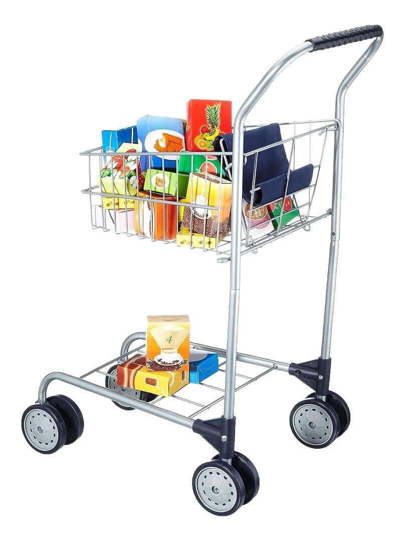 Chariot d'achat avec contenu   N/A