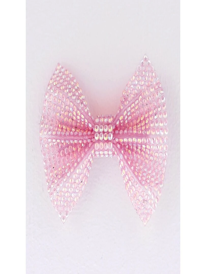 Barettes Boutique Pink Gem Bow   N/A