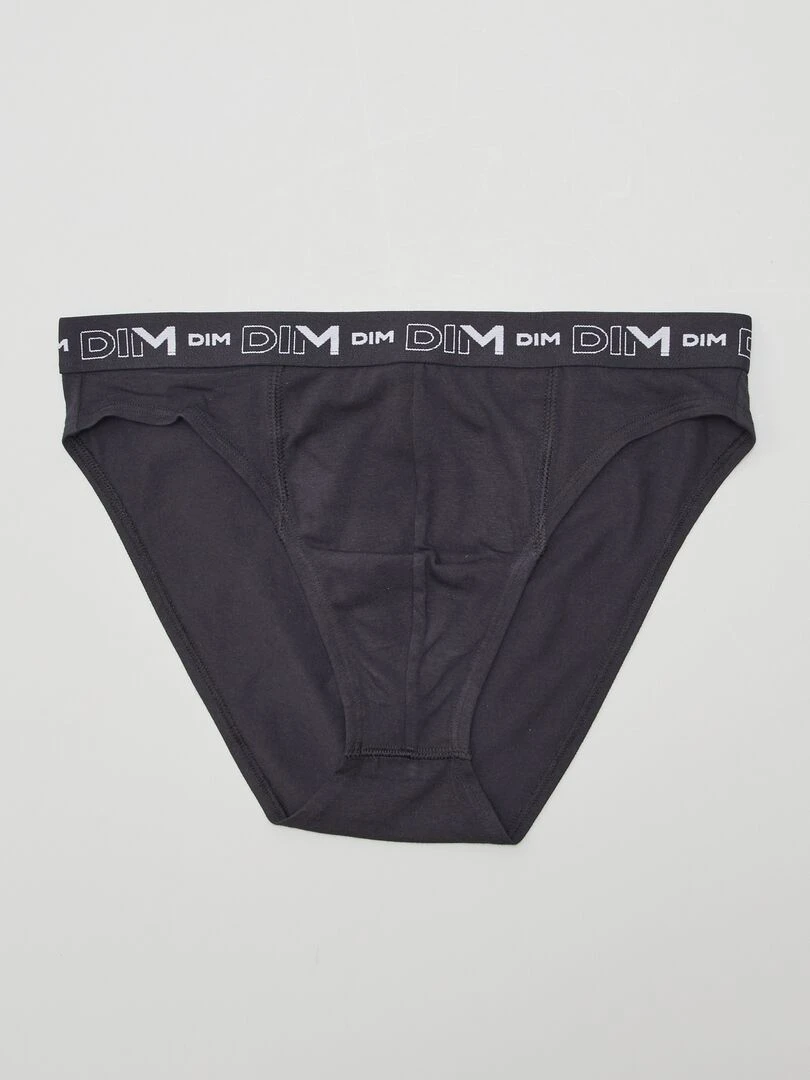 Lot de 3 slips 'Dim'   Noir