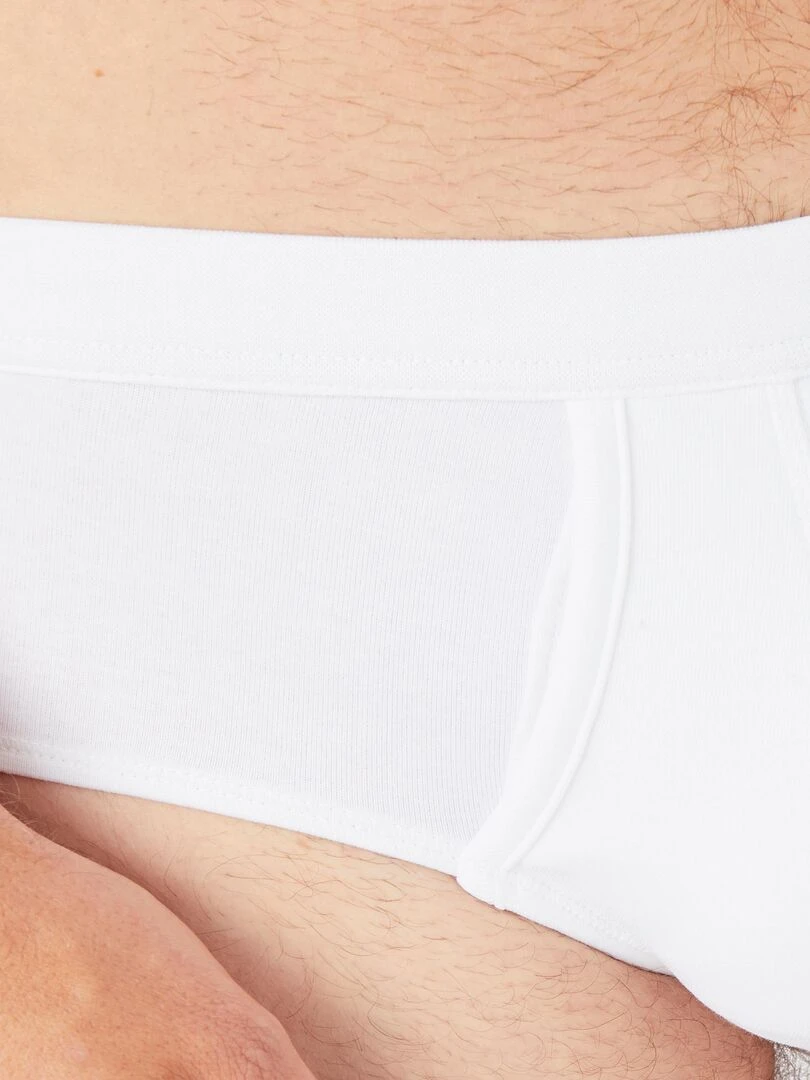 Lot de 3 slips ouverts   Damart   Blanc