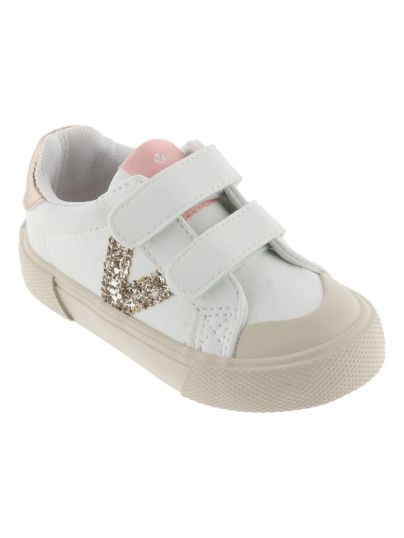 Basket à Scratch Enfant Victoria   Rose