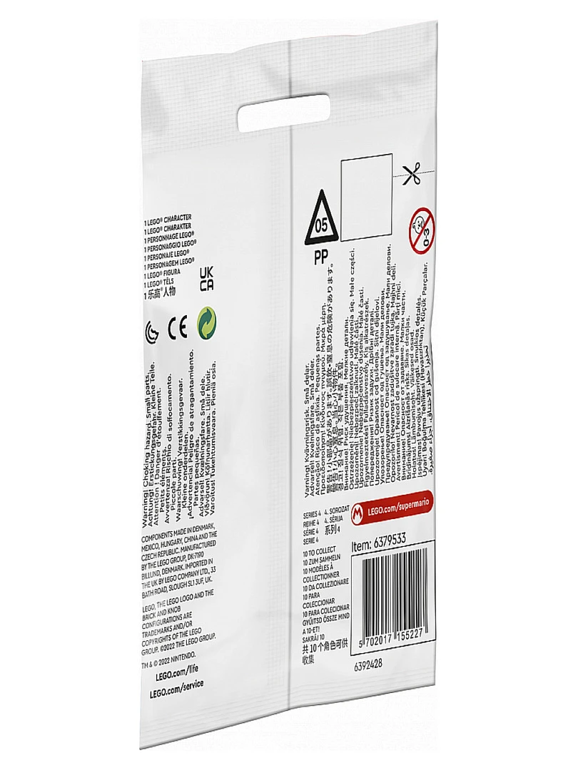 71402 Pack Surprise De Personnages Série 4 'lego®' Super Mario   N/A