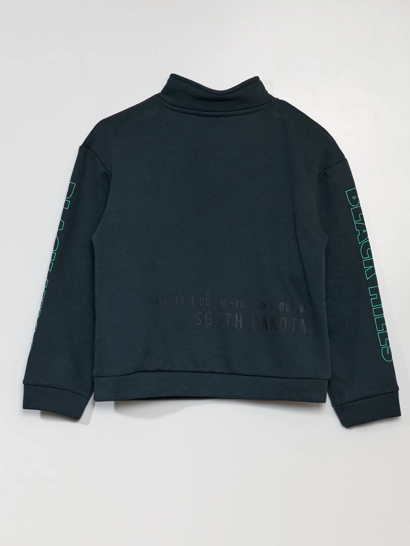Sweat col camionneur Vert