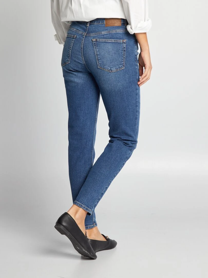 Pantalon slim en denim   L30   Stone