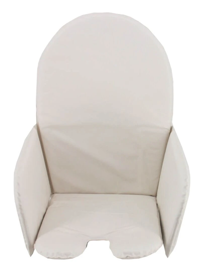 Coussin de chaise universel en PVC Écru Beige