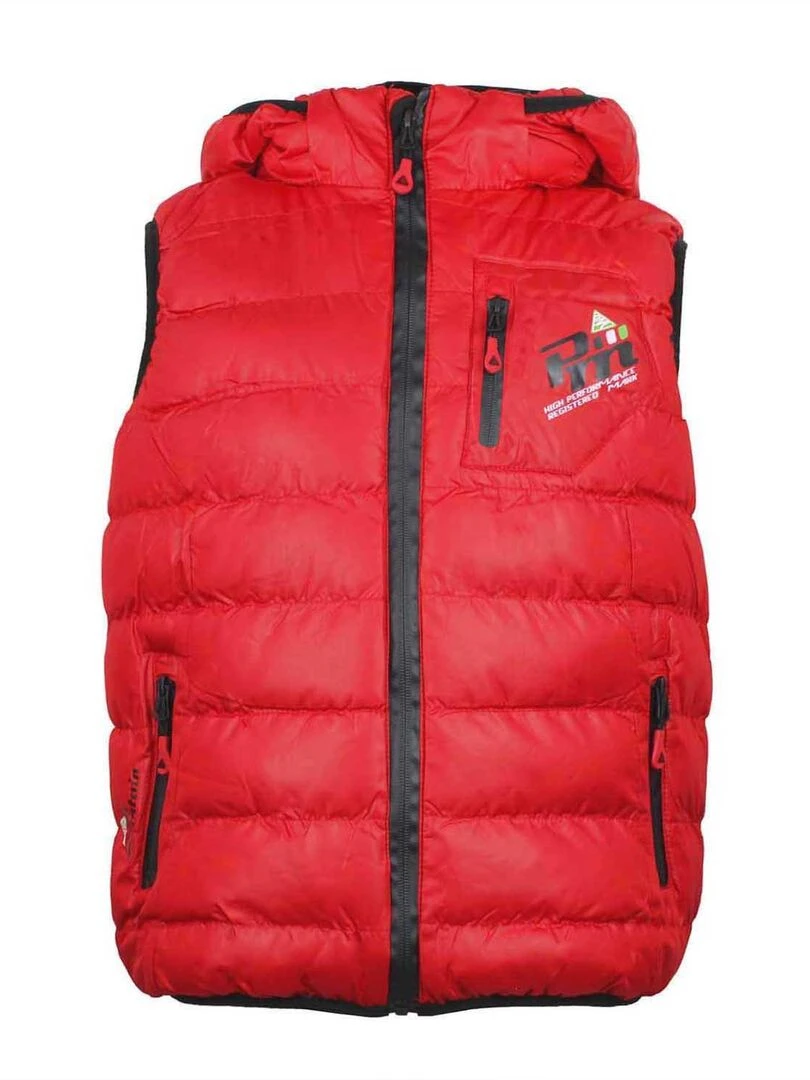 Doudoune de ski homme CARTI PEAK MOUNTAIN Rouge