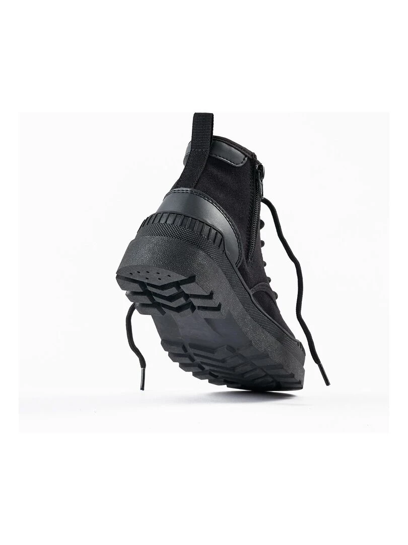 Bottes de motard pour enfants   NORTHERN CALLING   Gris foncé