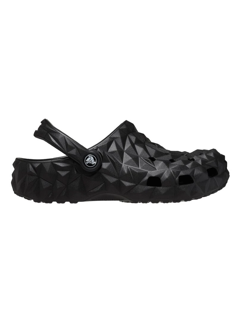 Sabot à Enfiler Crocs Classic Geometric Cloq Noir