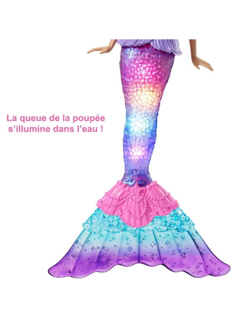 Poupée Barbie : Sirene Lumieres De Reve   N/A
