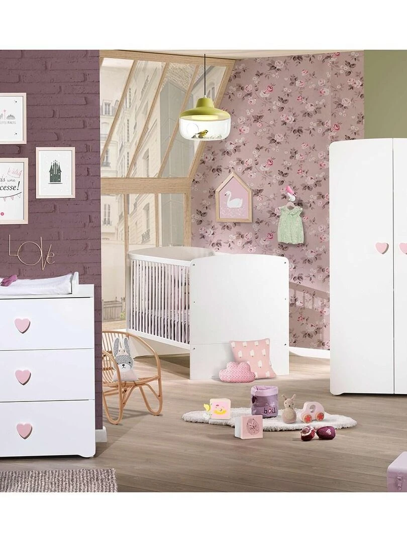 Lit évolutif BASIC   BABYPRICE   Blanc