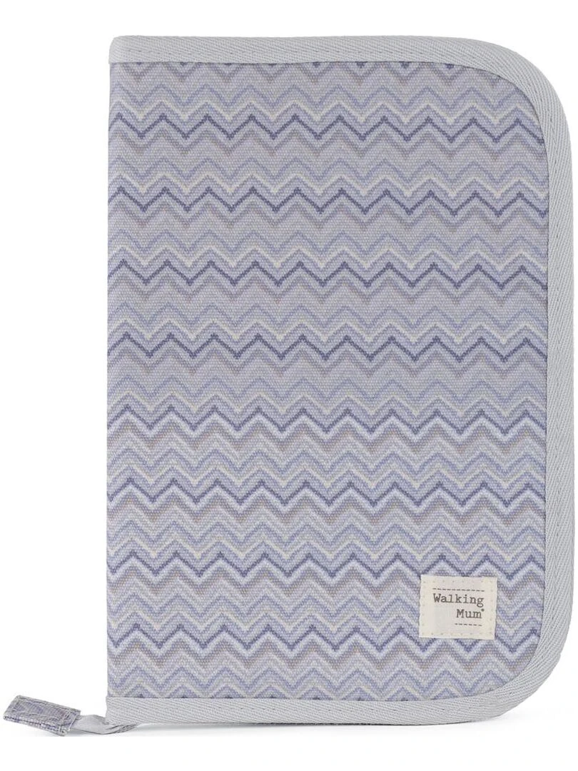 Protège carnet de santé Zigzag Violet