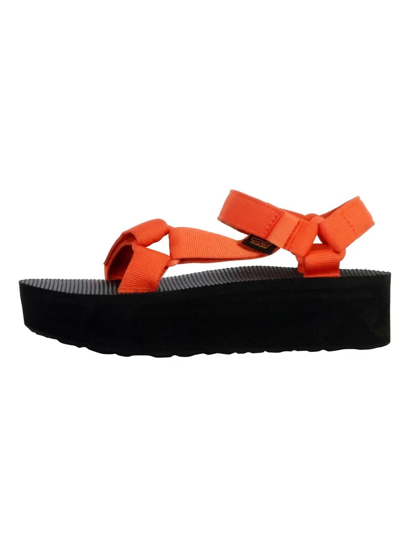 Sandale à scratch Teva W Platform Universal Orange