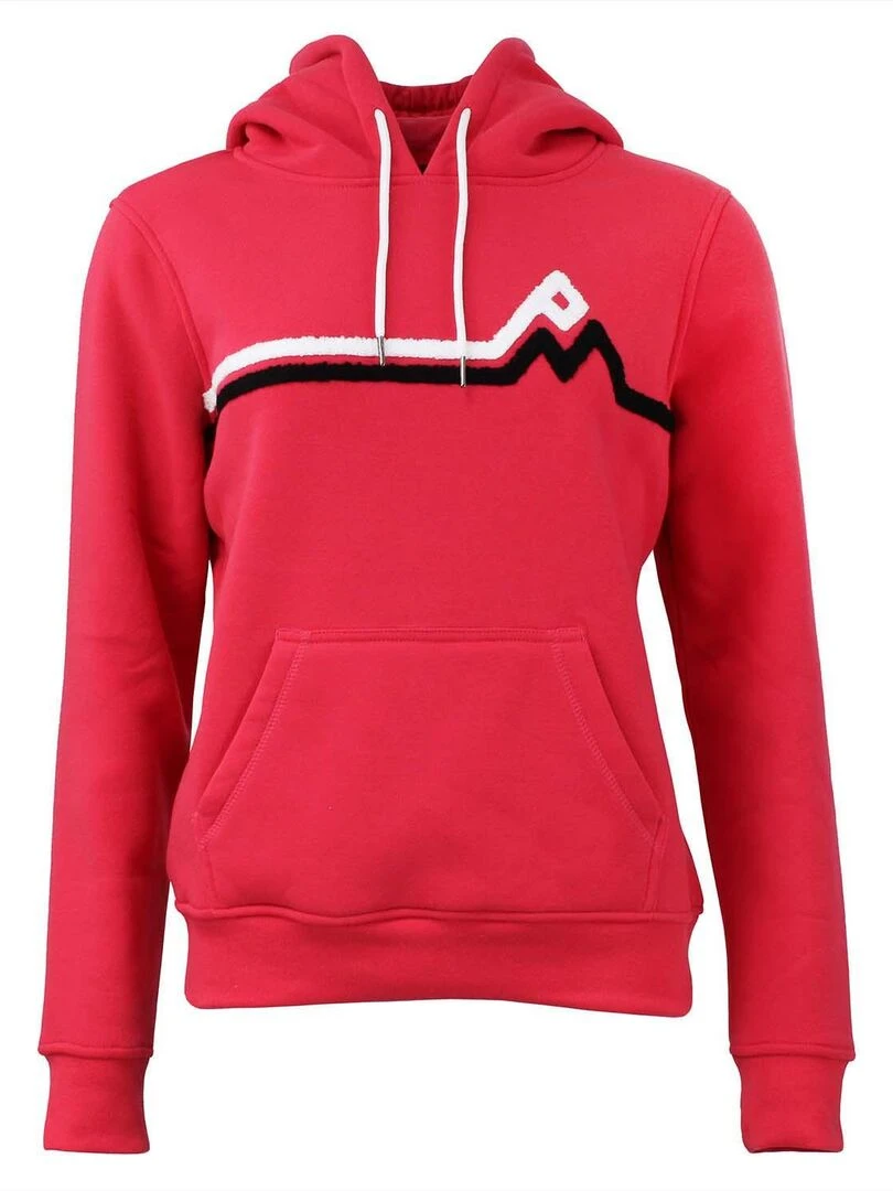 Sweat à capuche femme ARENTIN Rose fushia