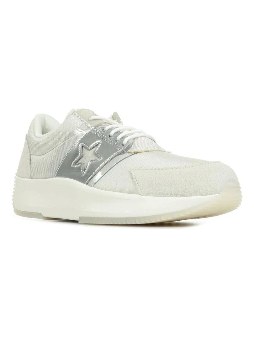 Baskets Converse Run Star Gris