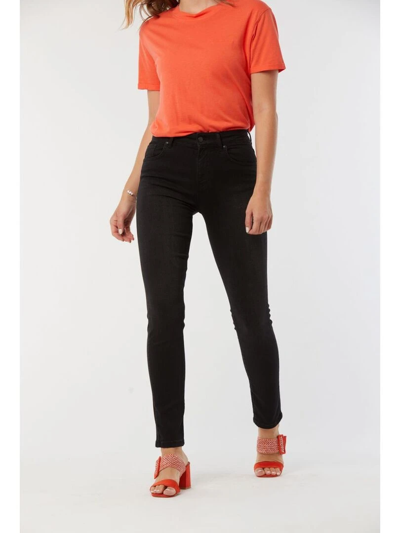 Lee Cooper   Jean coton slim LC135   Noir