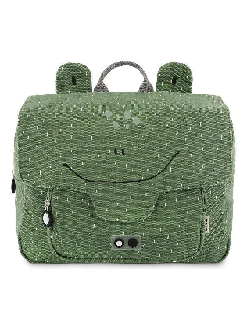 Cartable A4 maternelle Mr. Frog Vert