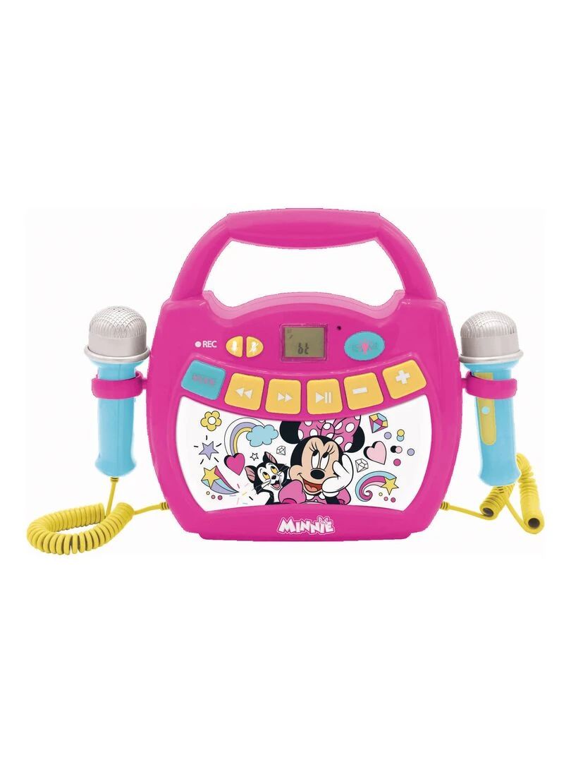 Enceinte Bluetooth Minnie Mouse Avec Effets Lumineux Micros Et Batterie Rechargeable N/A