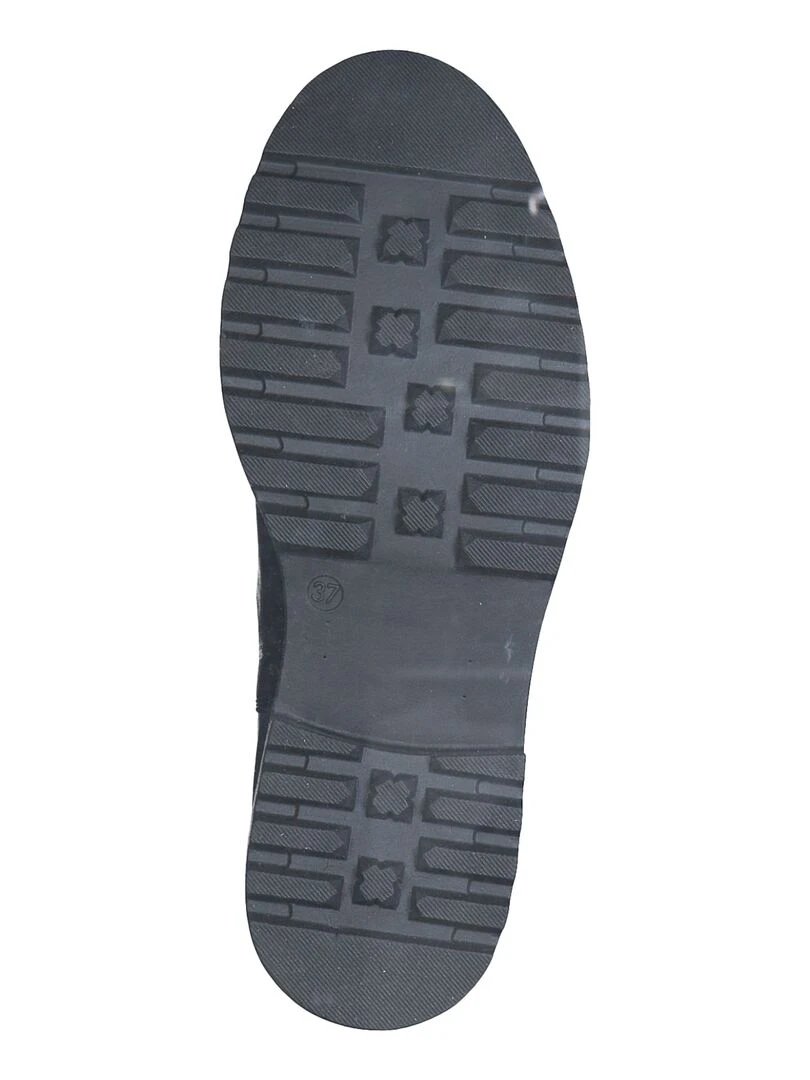 Bottes Chealse Cuir Tamaris   Noir