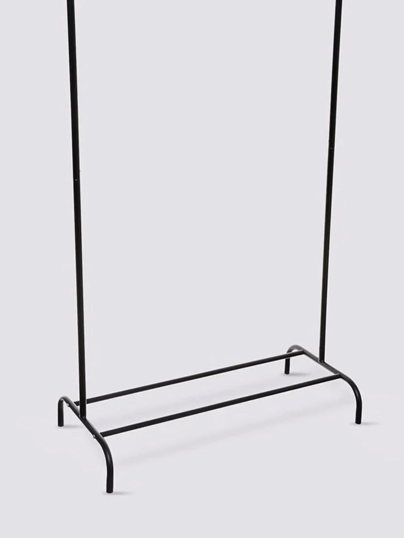 Portant à vêtements Artemis simple   Noir