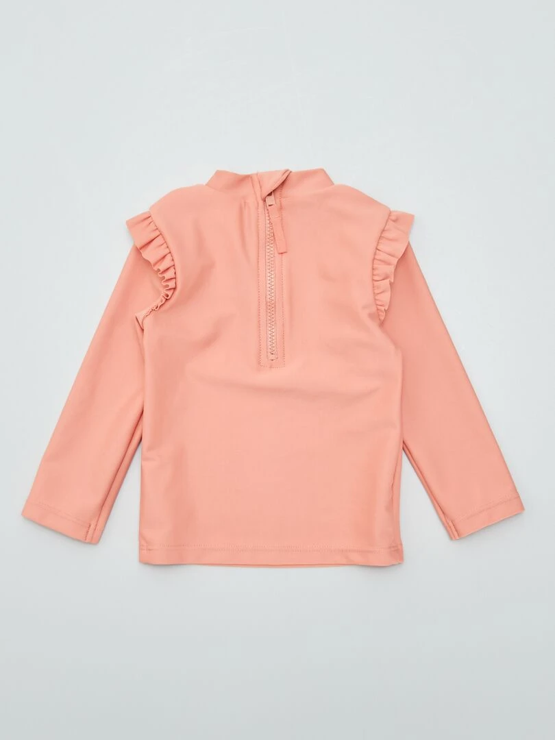 T shirt + culotte de bain   2 pièces   Orange
