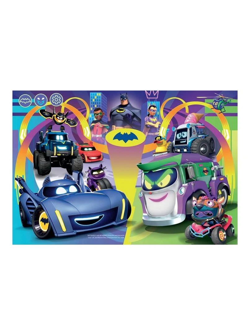 Puzzles 2x24 p prêt pour l'action / batwheels N/A