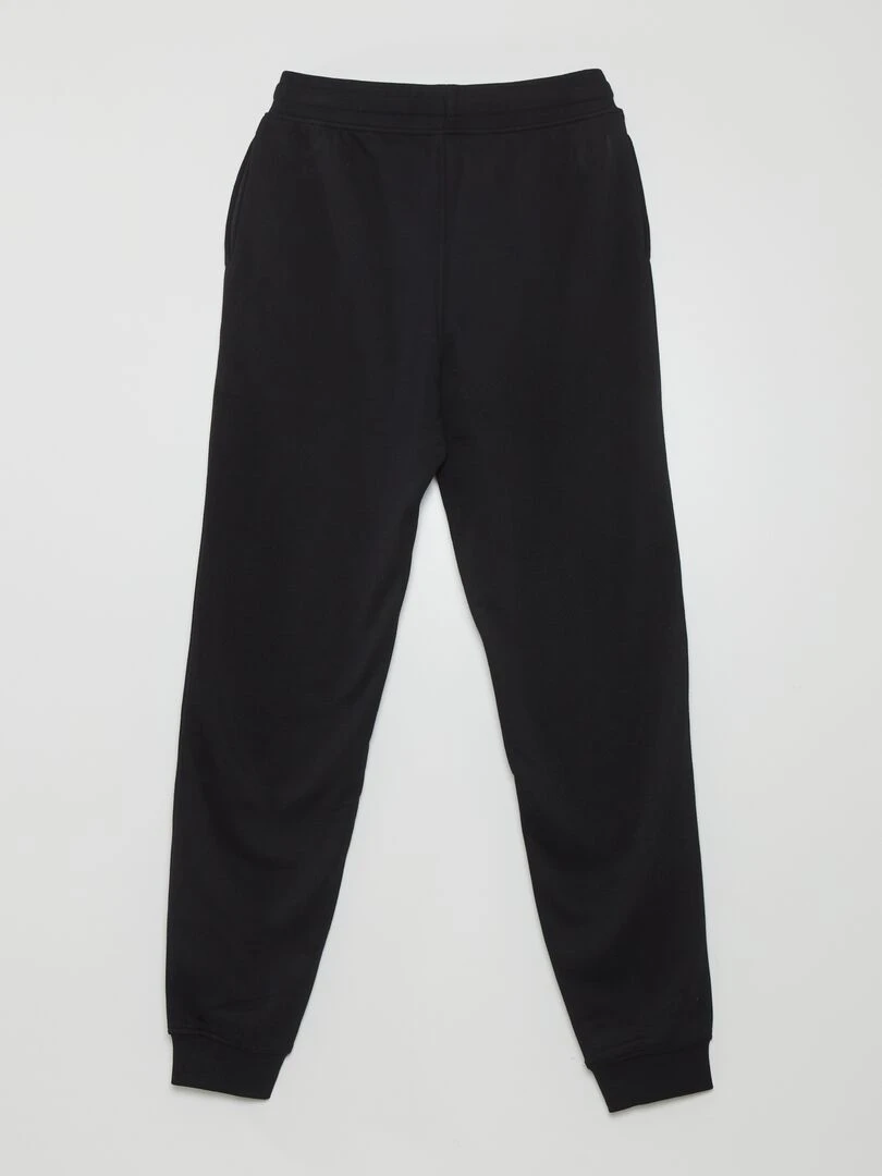 Pantalon jogging en molleton noir