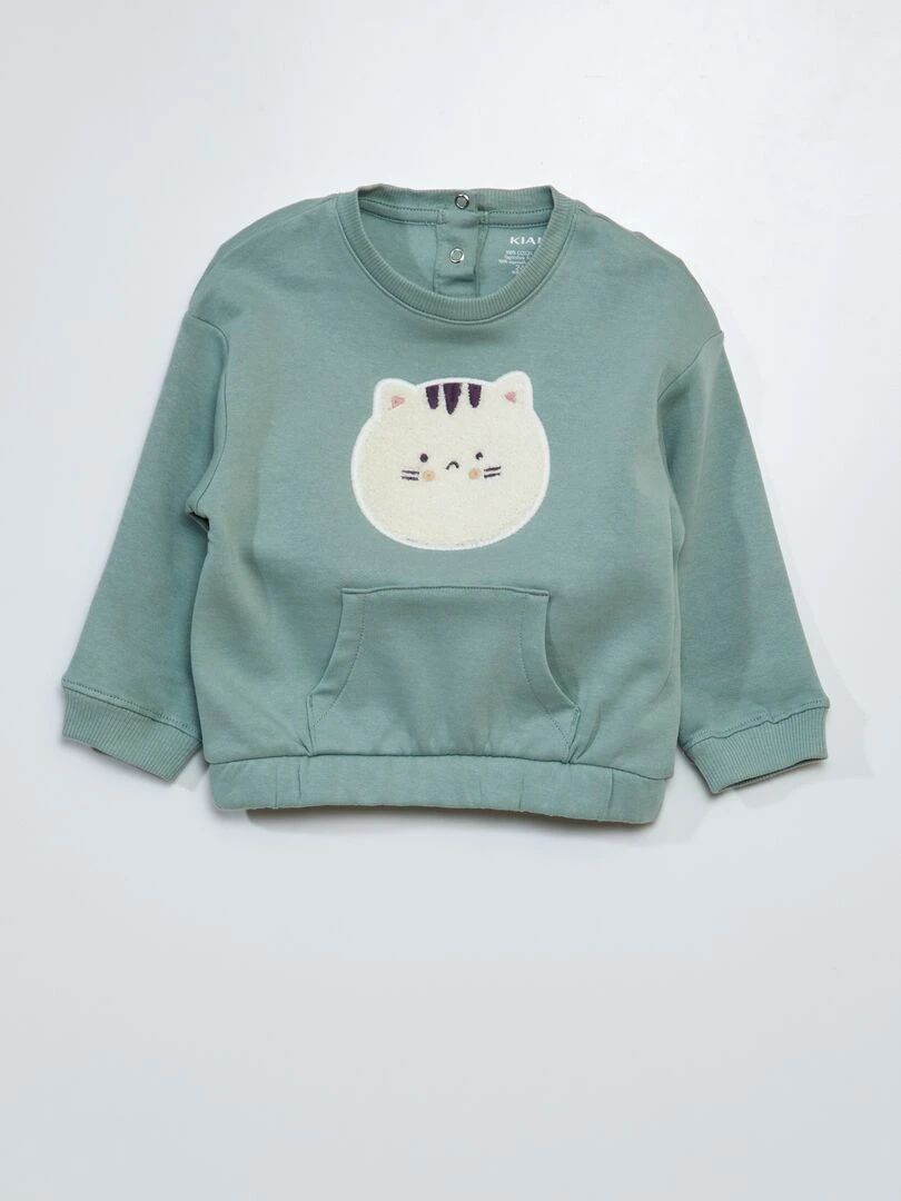 Ensemble sweat + pantalon 2 pièces Vert