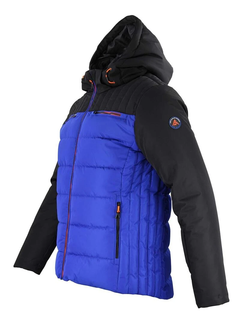 Doudoune de ski homme CADALPI   PEAK MOUNTAIN   Noir Bleu