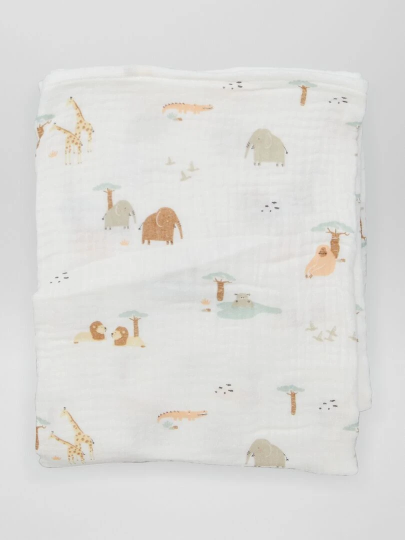 Lot de 3 langes   Jaune/Gris