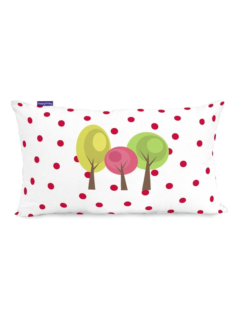 Housse de coussin Grandma "Happyfriday" Blanc