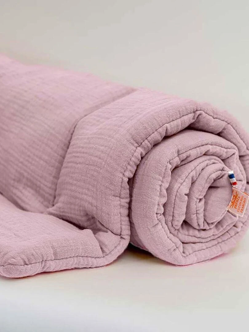 Edredon en Coton Bio Rose   Rose