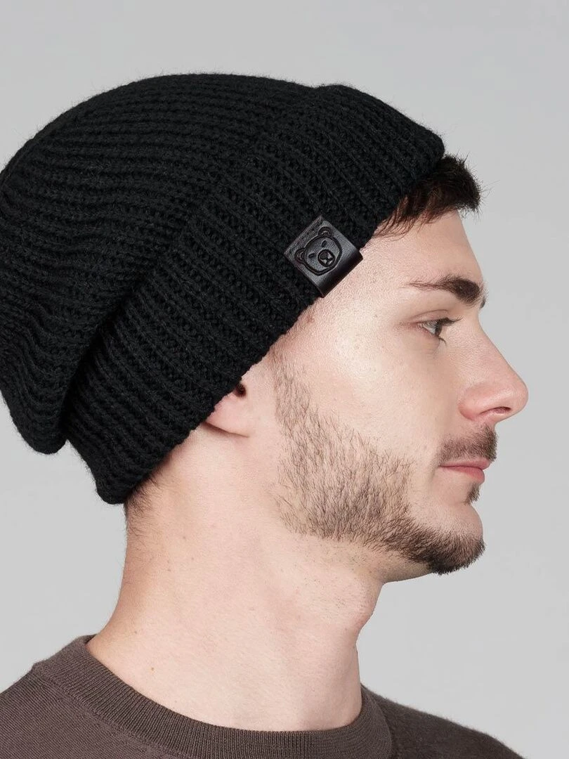 Bonnet Alba   Made in UE   Noir