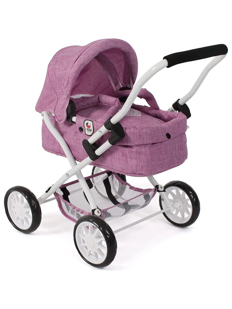 Poussette pour poupée SMARTY Jean rose N/A