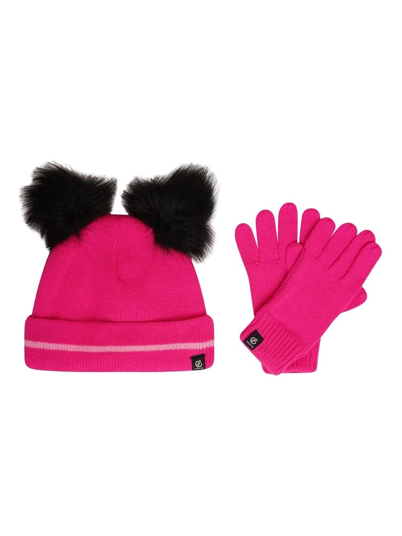 Dare 2B Ensemble bonnet et gants BRIGHTEN Rose foncé