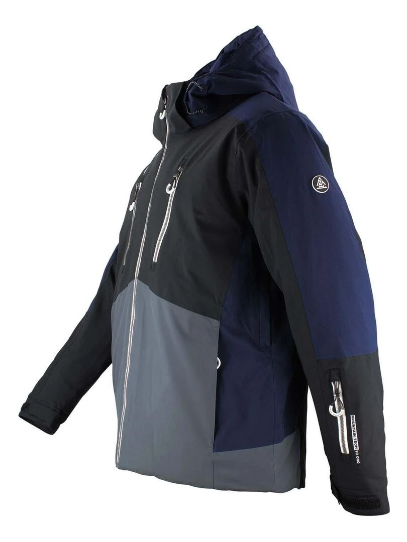Blouson de ski homme CANSAS   PEAK MOUNTAIN   Bleu marine