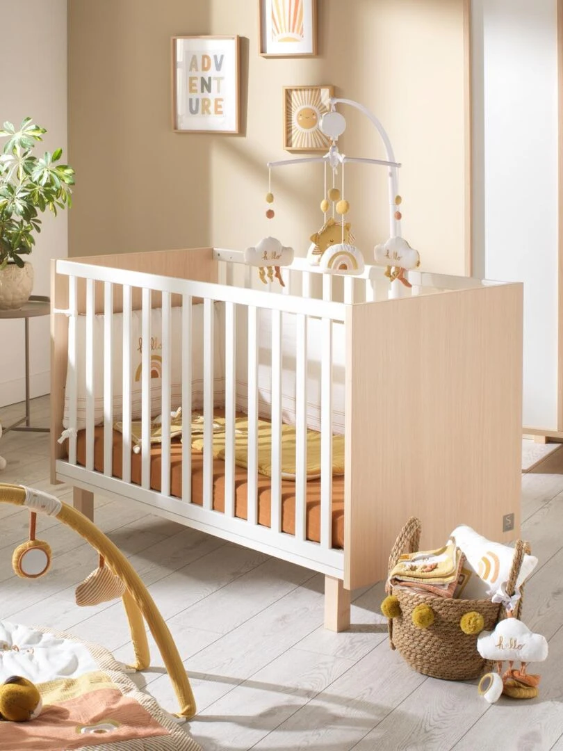 Lit bébé NATURE SAUTHON Marron