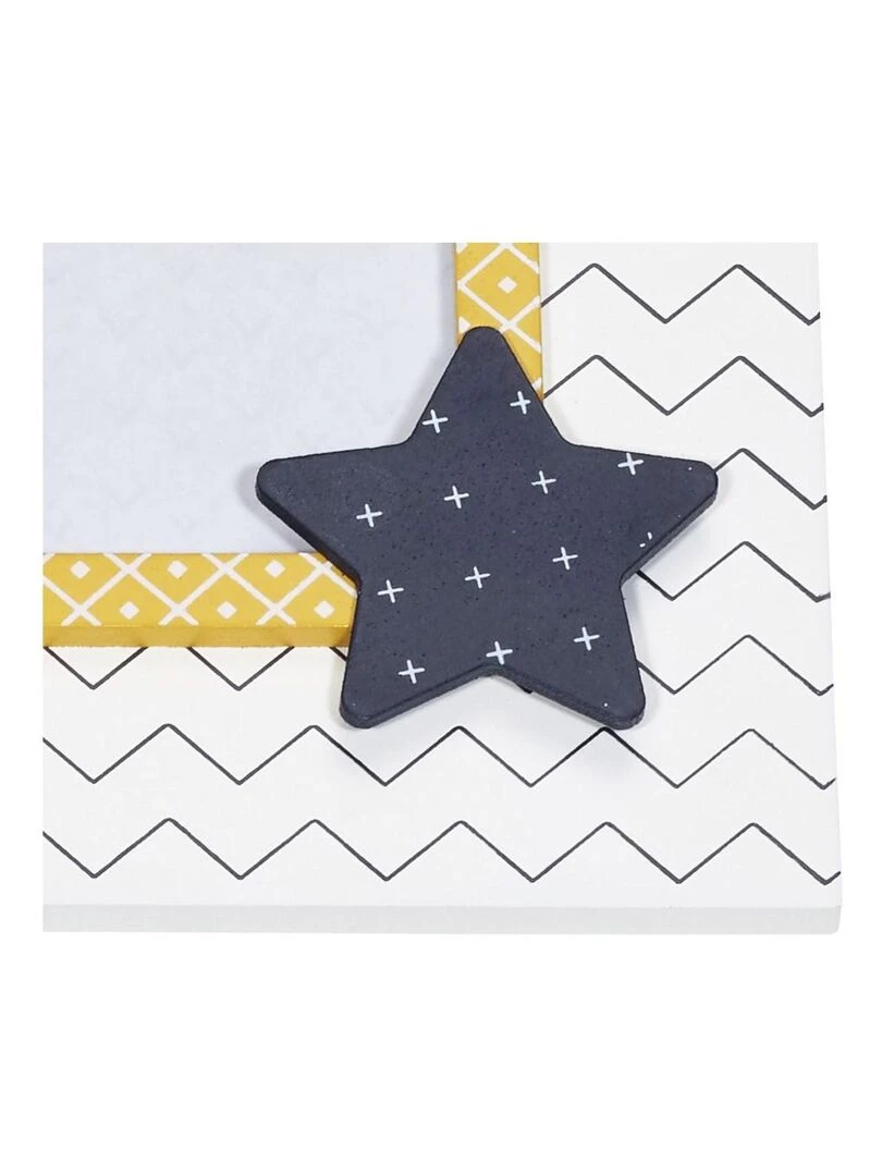 Cadre Photo Chevrons en MDF blanc SAUTHON Blanc