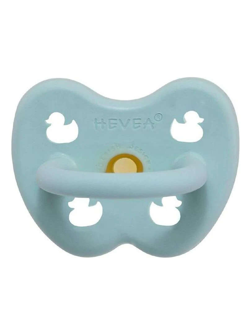 Tétine physiologique caoutchouc naturel / 0+ mois Bleu Hevea Bleu