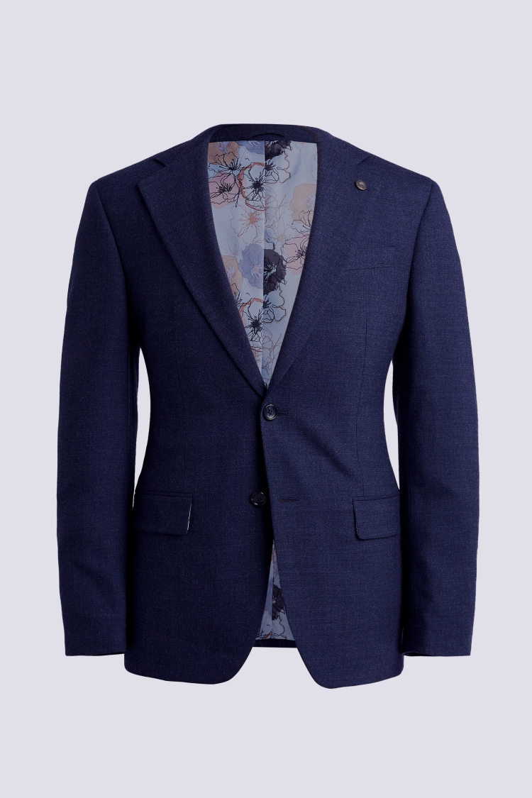 Regular Fit Grey Check Performance Jacket     Buy Online at Moss
