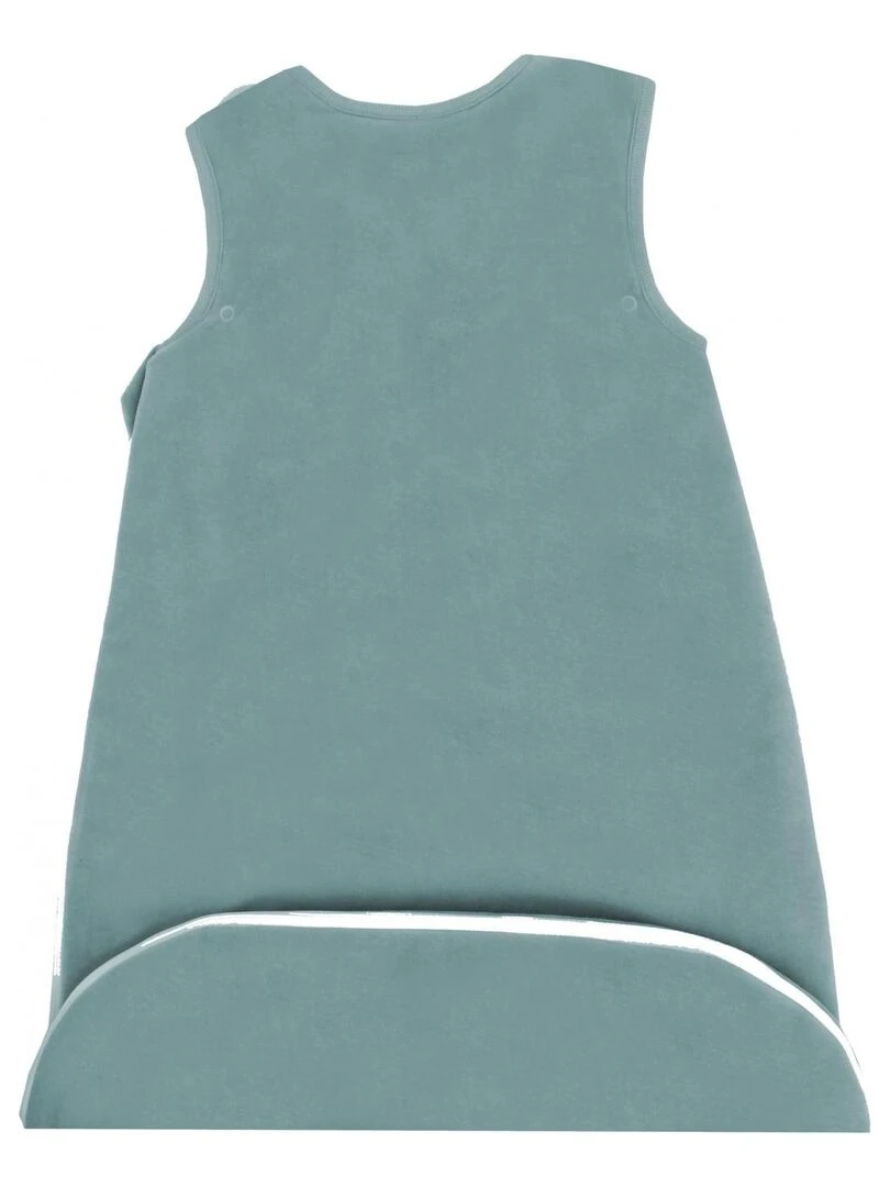 Gigoteuse évolutive 3 6 mois en Velours & Coton Bio Forêt   Vert forêt