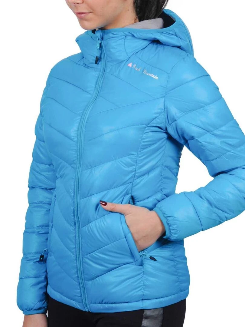 Doudoune fine fille GANSEO   PEAK MOUNTAIN   Bleu