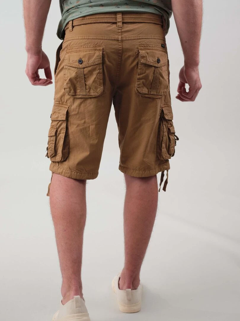 Bermuda casual pour homme 'Deeluxe'   Marron cappuccino