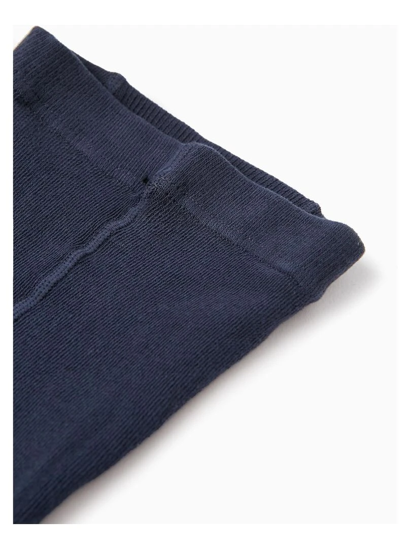 Collants en Maille Anti Boulochage Pour Bébé ESSENTIALS LINE Bleu foncé