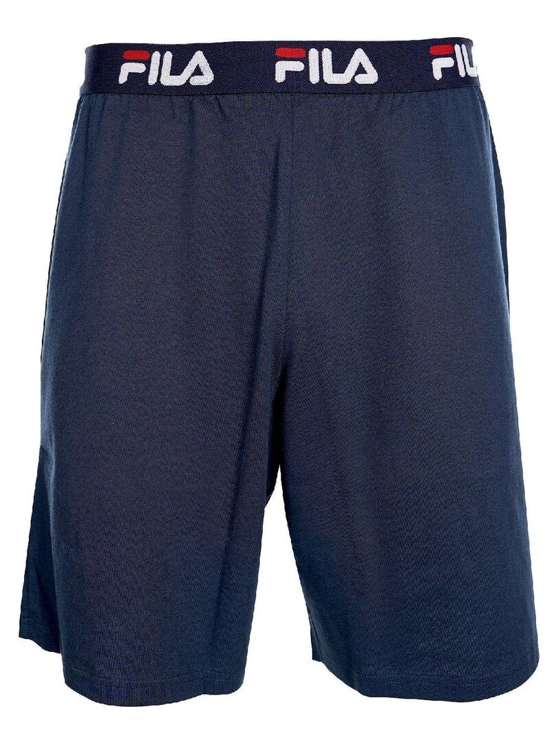 Ensemble pyjama court homme en coton jersey FPS1194 Fila   Bleu