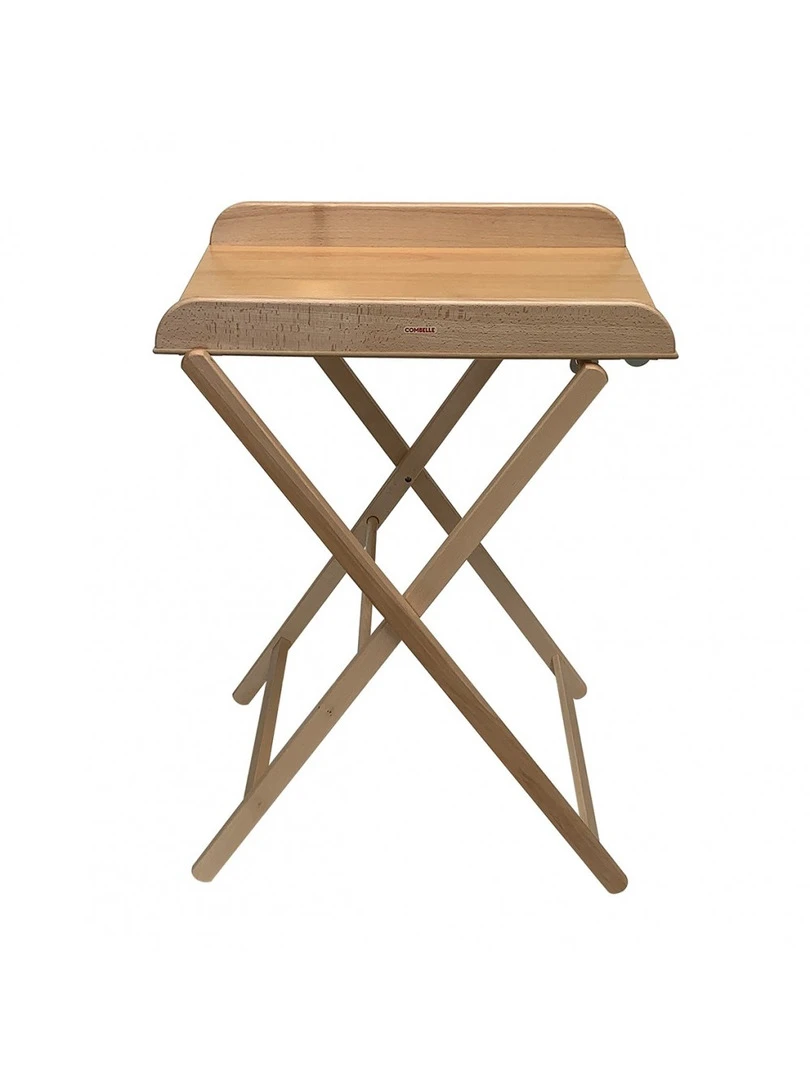 Combelle Table À Langer Jade Pliante Vernis Naturel 82x87x55 Cm Marron