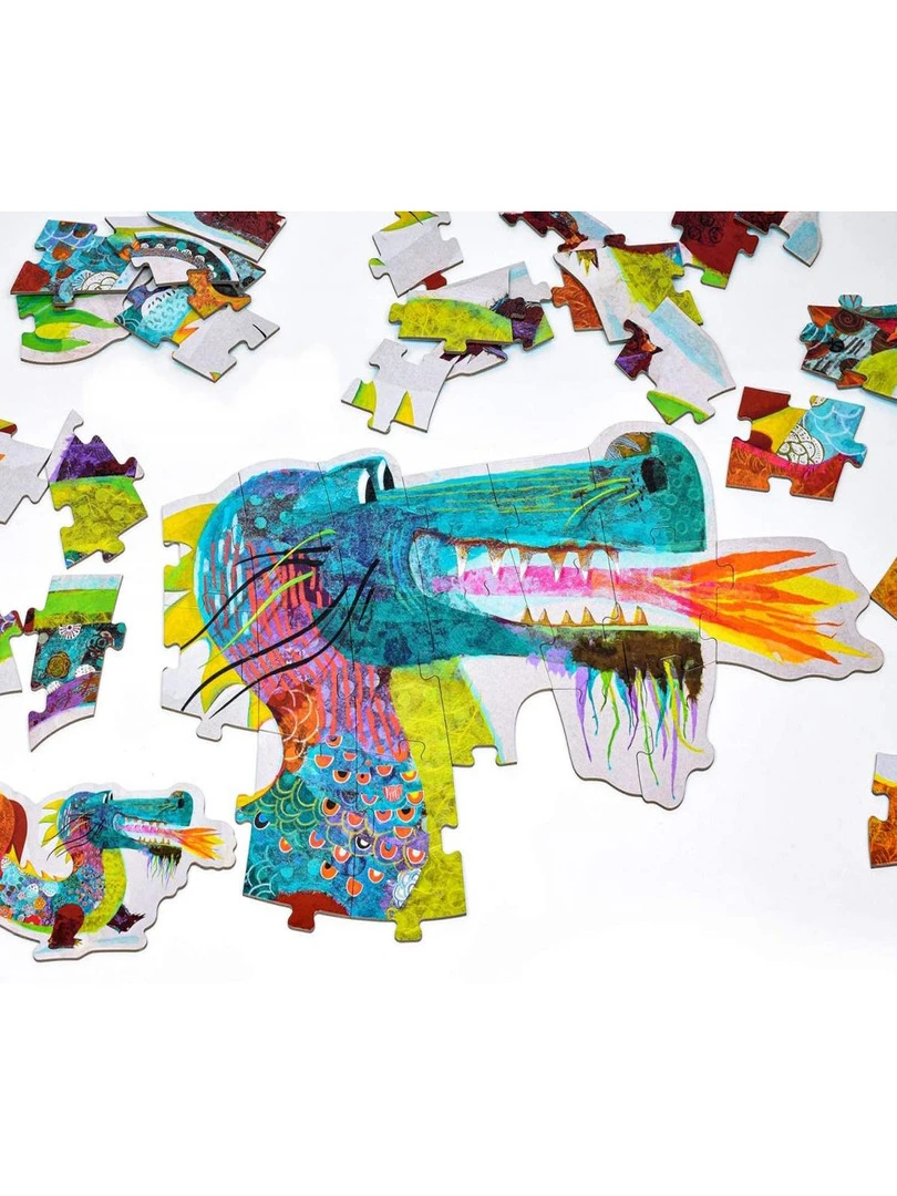 Puzzle Geant Leon Le Dragon   N/A